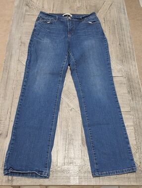 Levi's 512 Perfectly Slimming Bootcut Stretch Jeans.